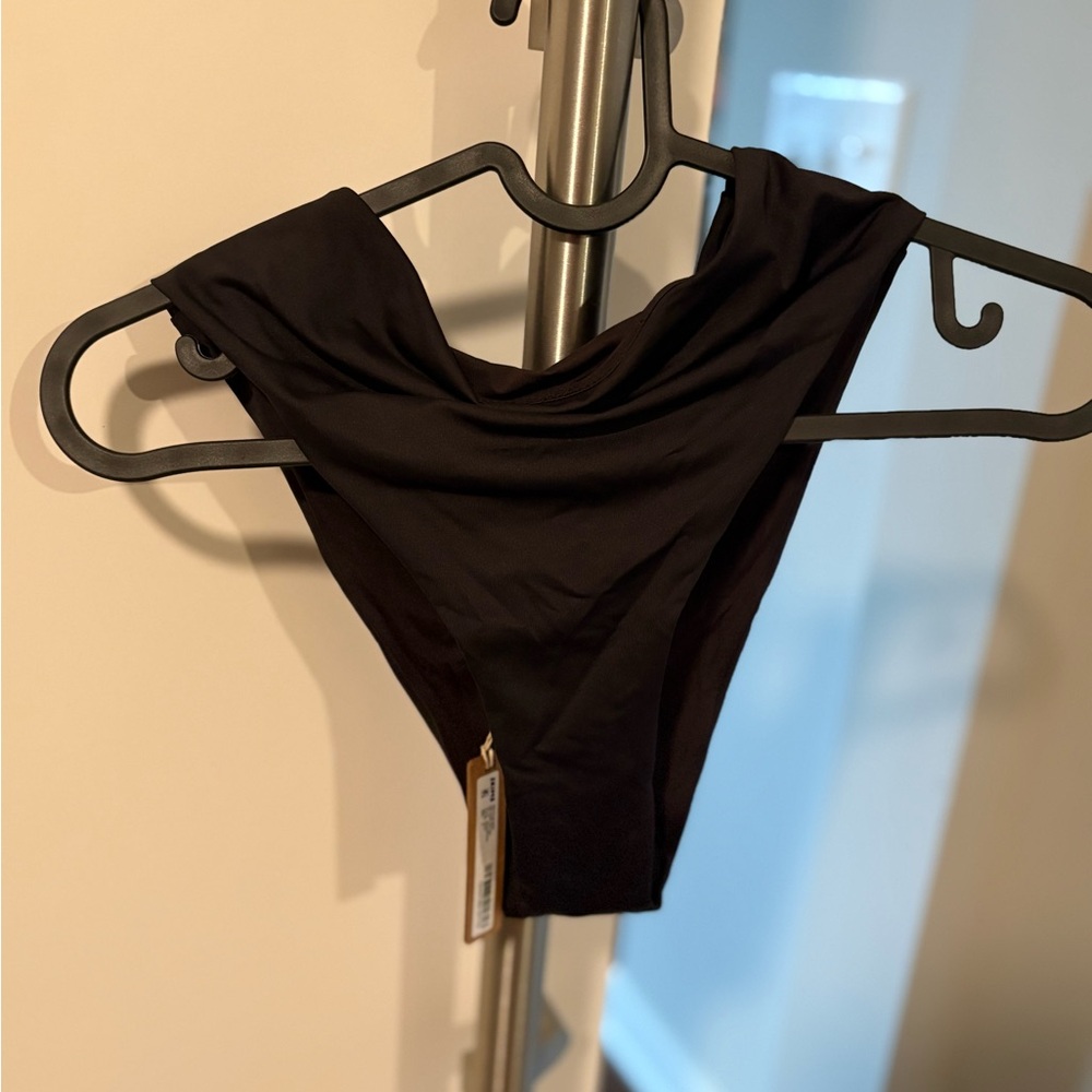 SKIMS Swimwear Black Bikini Bottom